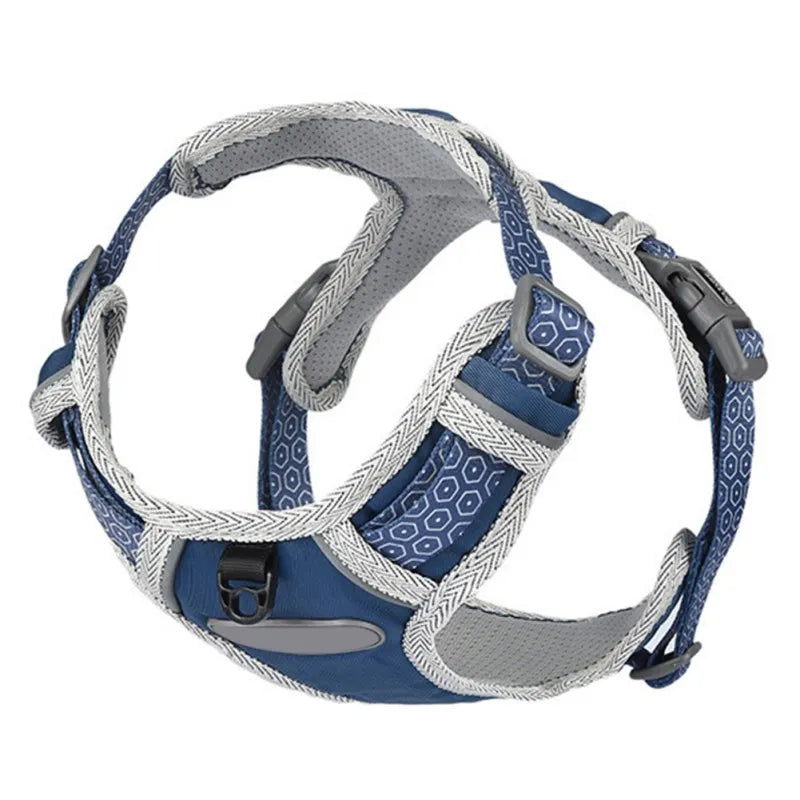 XS-XL Breathable Durable Dog Pet Harness Collar Leash Set Puppy Cats Vest Harness Collars s