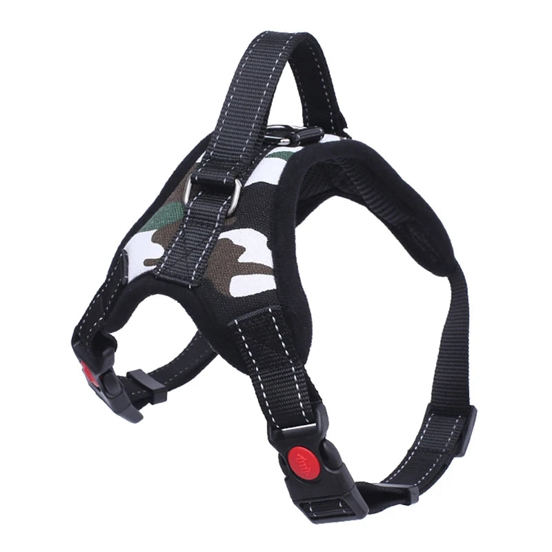 XS-XL Breathable Durable Dog Pet Harness Collar Leash Set Puppy Cats Vest Harness Collars s