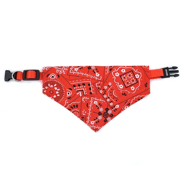 Dogs Collar Belt Pet Triangle Neckerchief Drool Anti Flea And Tick Towel Necklace Straps Harness Leash Puppy and Cat Kitten
