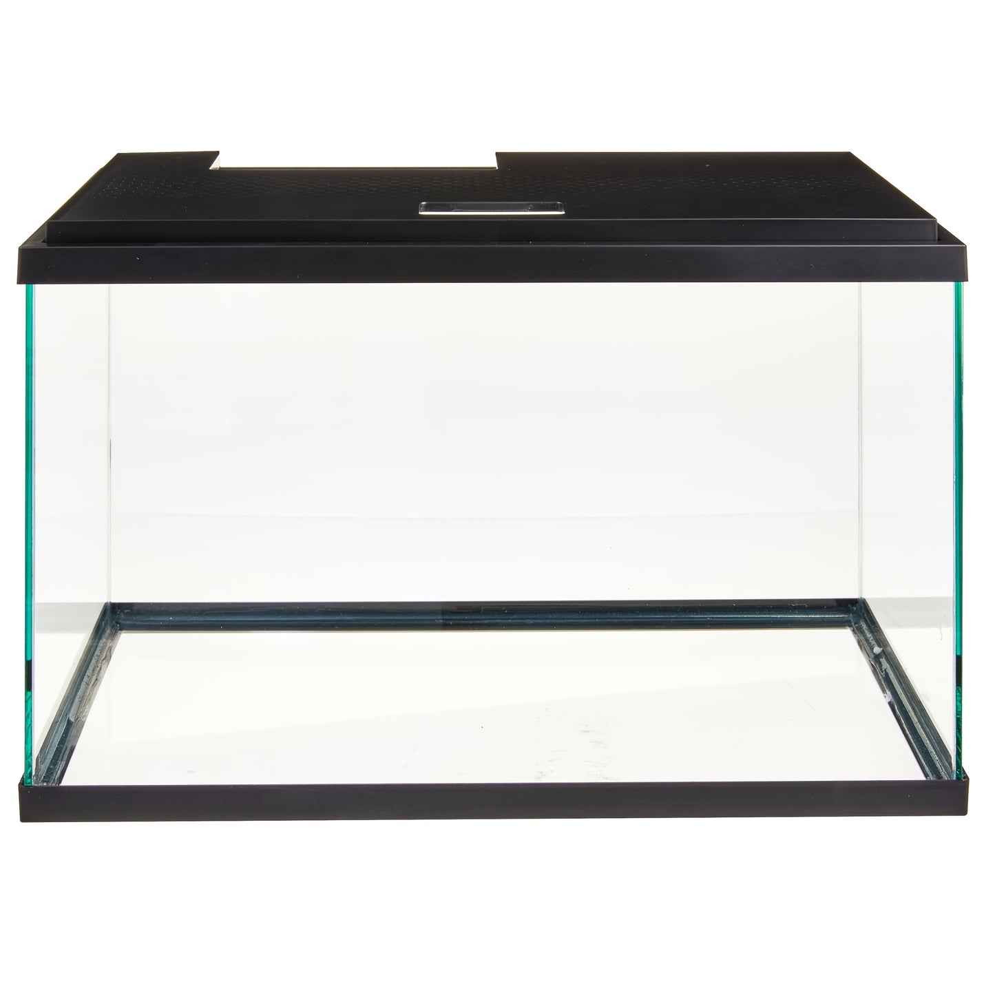 1pc 5 Gallon Glass Aquarium Starter Kit - Includes Filter, Pump - 16" L X 8.44" W X 10" H - Easy Setup