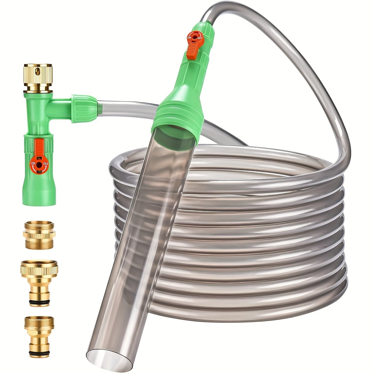 Aquarium Water Changer Kit, Siphon Fish Tank Vacuum Gravel Cleaner