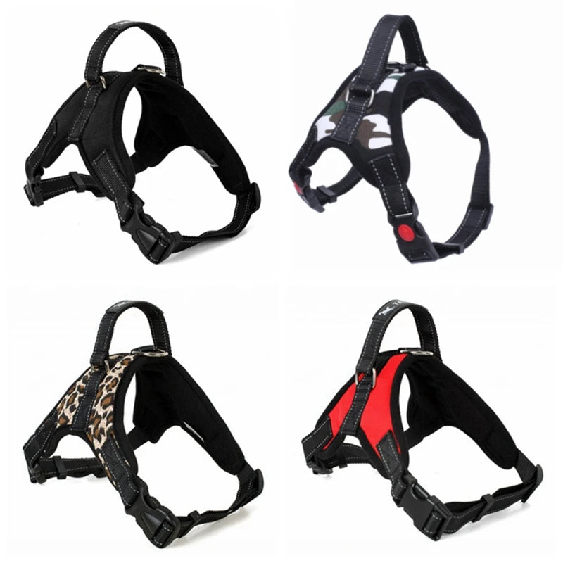 XS-XL Breathable Durable Dog Pet Harness Collar Leash Set Puppy Cats Vest Harness Collars s