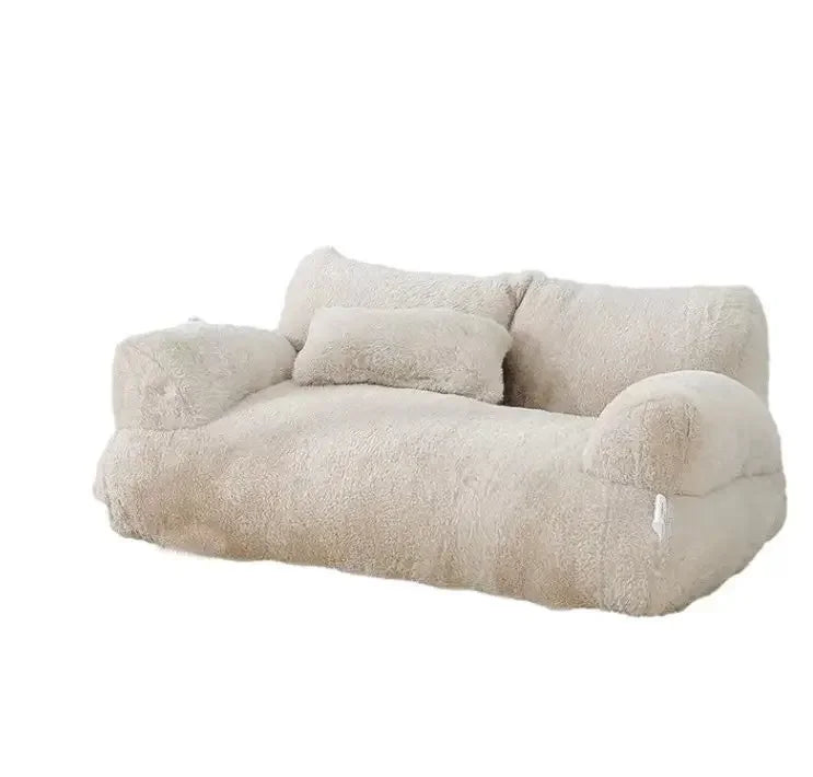 Cat bed House Plush Dog Sofa Beds Washable Warm Pet sofa Comfortable Cushion Sleep winter Furniture