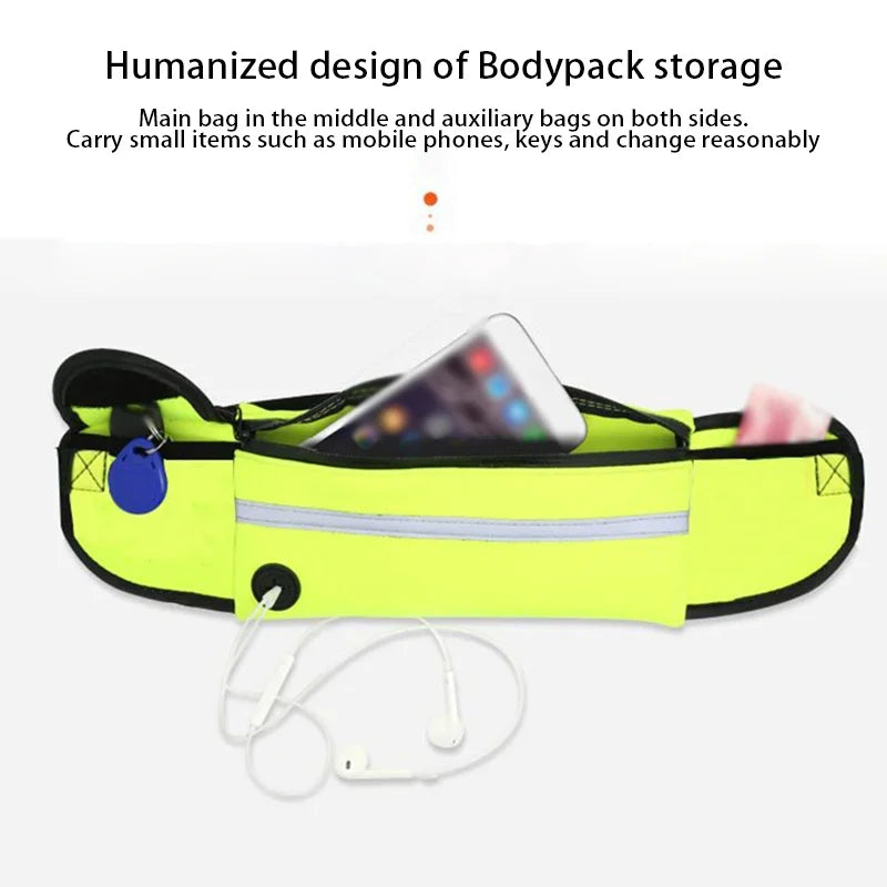Pet Dog Leash Running Multi-functional Belt Bag Harness Collar Jogging Leading Adjustable Leashes