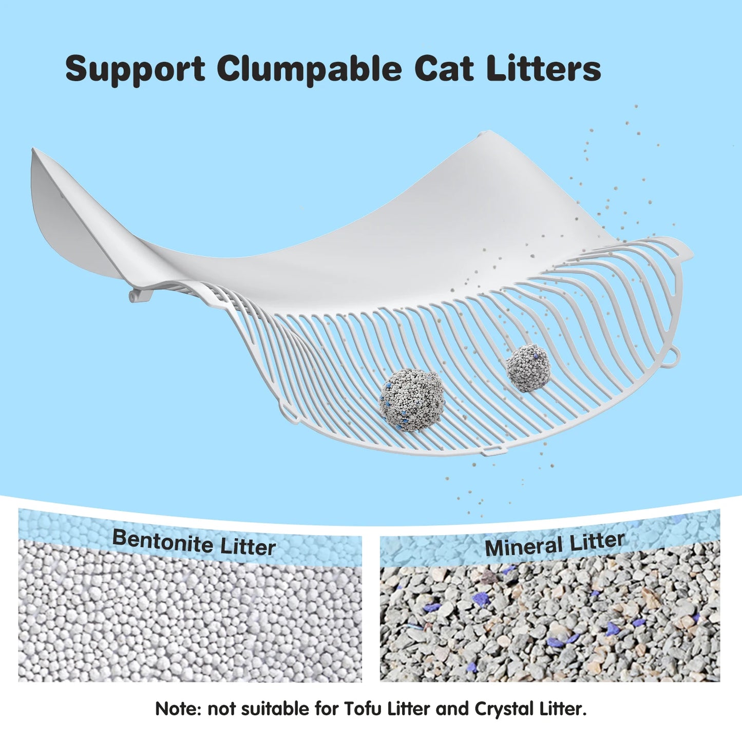 Automatic Open Top Litter Box for Multiple Cats, Smart Litter Box, Includes Mat And Trash Bags