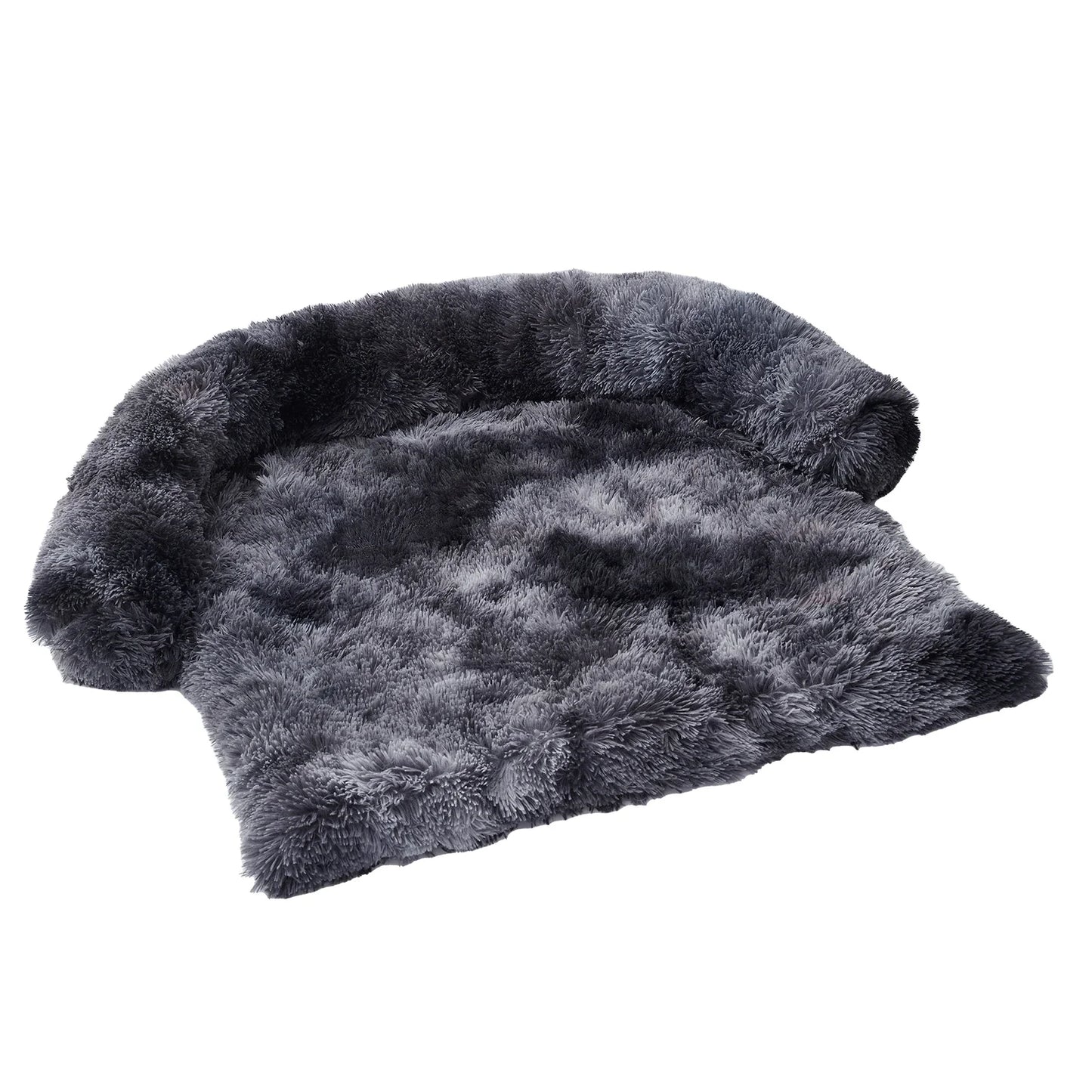 Plush Dog Mat for Furniture Protector with Removable Washable Cover for Large Medium Dogs and Cats