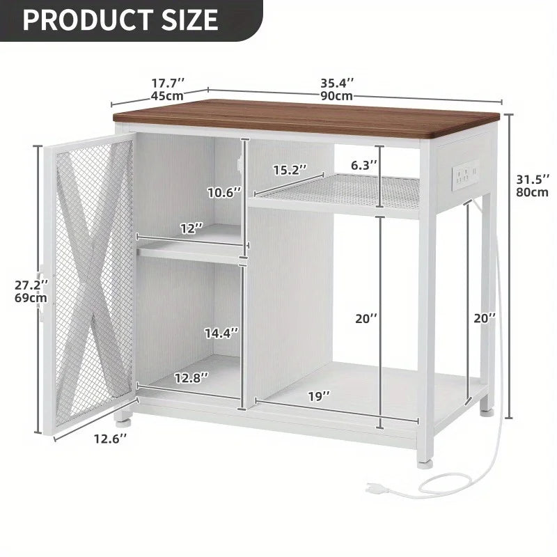 40-50 gallon aquarium stand tank with power outlet and LED light fish tank