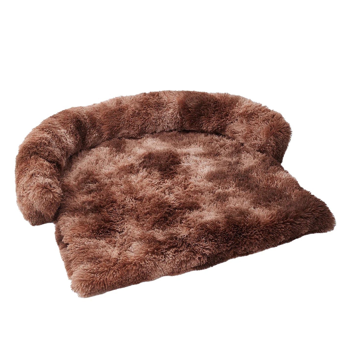 Plush Dog Mat for Furniture Protector with Removable Washable Cover for Large Medium Dogs and Cats