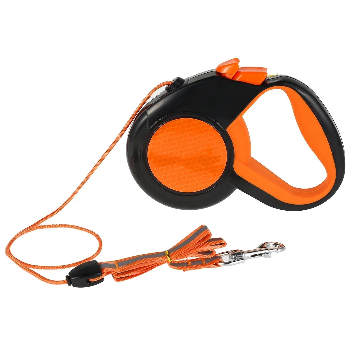 8M Retractable Dog Lead Leash with Strong Reflective Tape Non-Slip Handle for Small Medium Large Dogs